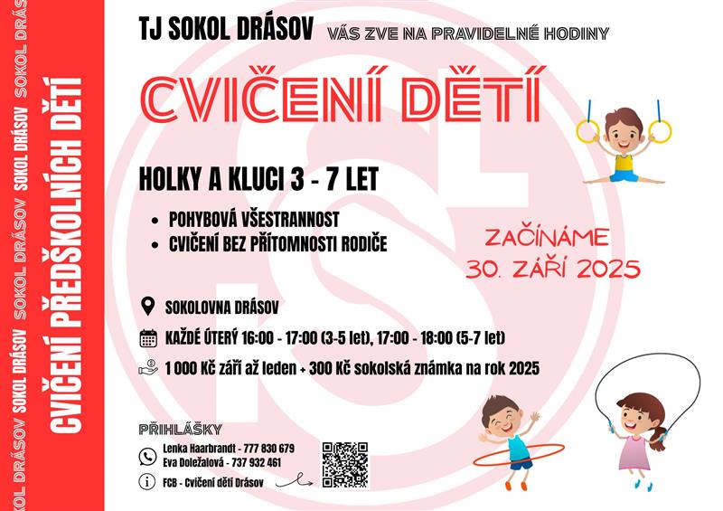 Cvičení dětí
