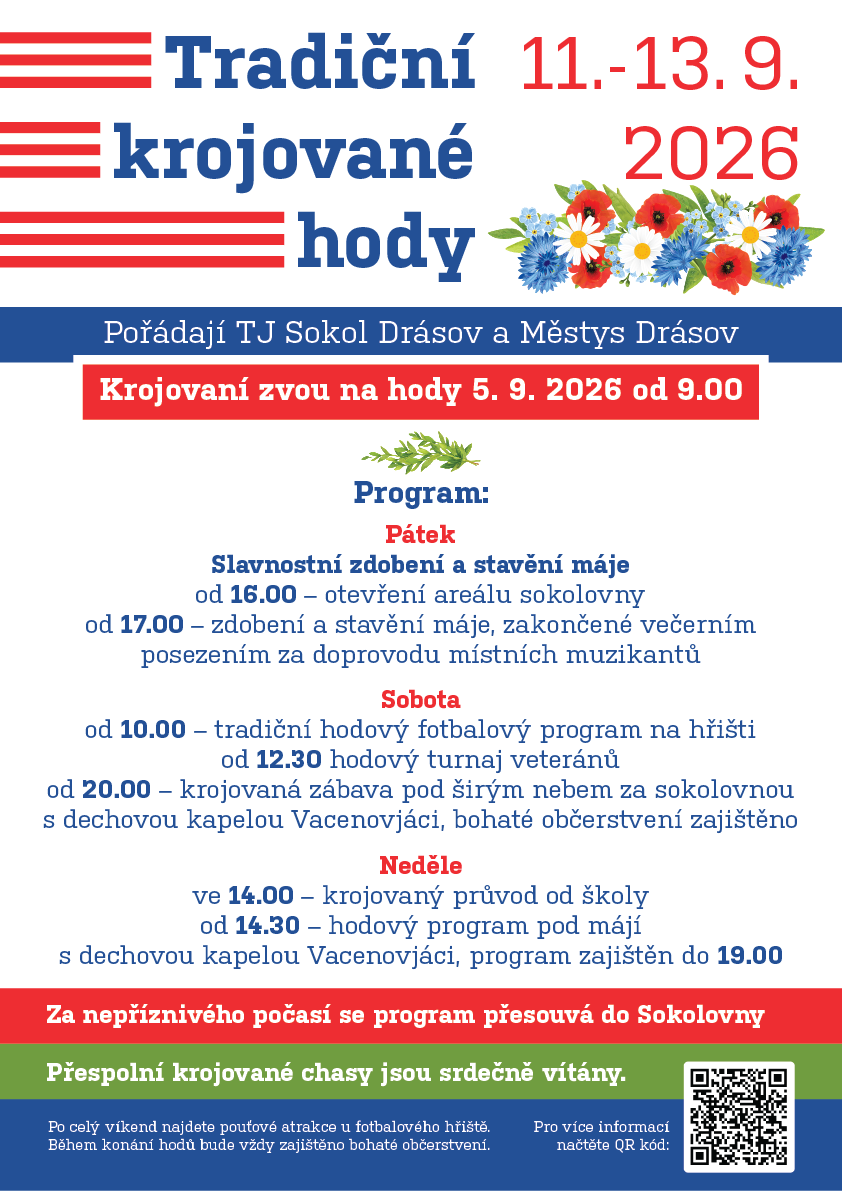 Plakát na Krojované hody 2026