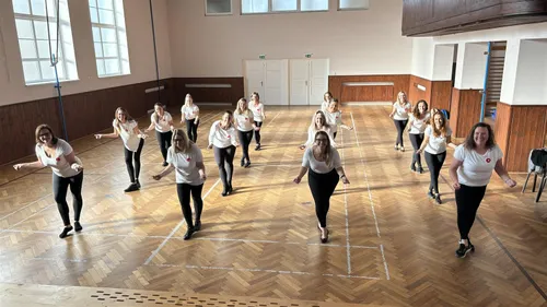 Příprava a nácviky pro skladbu „V Rytmu srdce“ na Všesokolský slet 2024 – fotografie 12